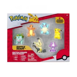 BIZAK Pokémon - Pack 6 figuras