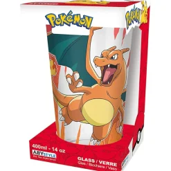 ABYSSE CORP Pokémon - Vaso Charizard Cristal 400 ml