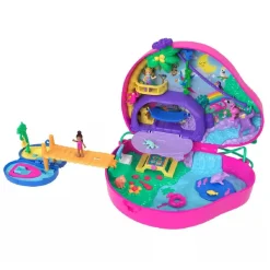 MATTEL Polly Pocket - Bolso familia de perezosos* Coleccionables Y Mini Mundos
