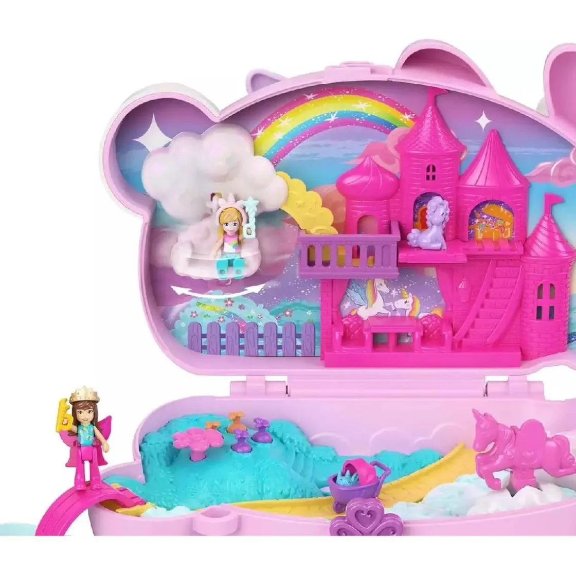 MATTEL Polly Pocket - Cofre Bolso Conejito