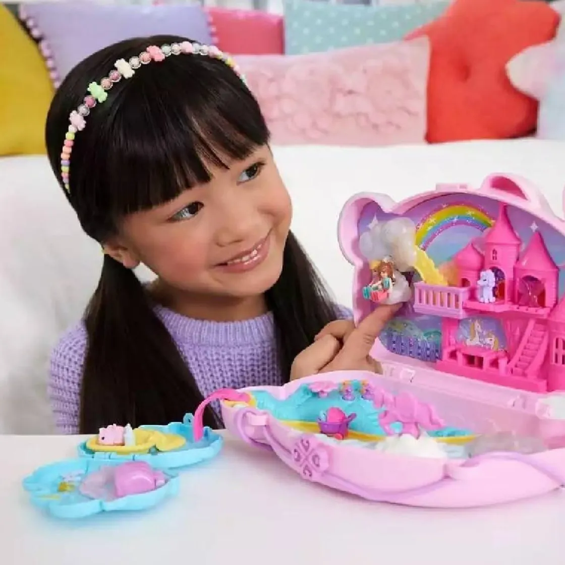 MATTEL Polly Pocket - Cofre Bolso Conejito