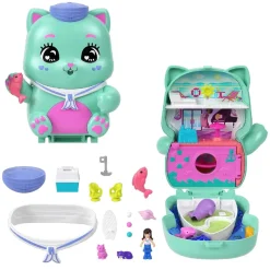 MATTEL Polly Pocket - Estuche animal Pocket World (Varios modelos)