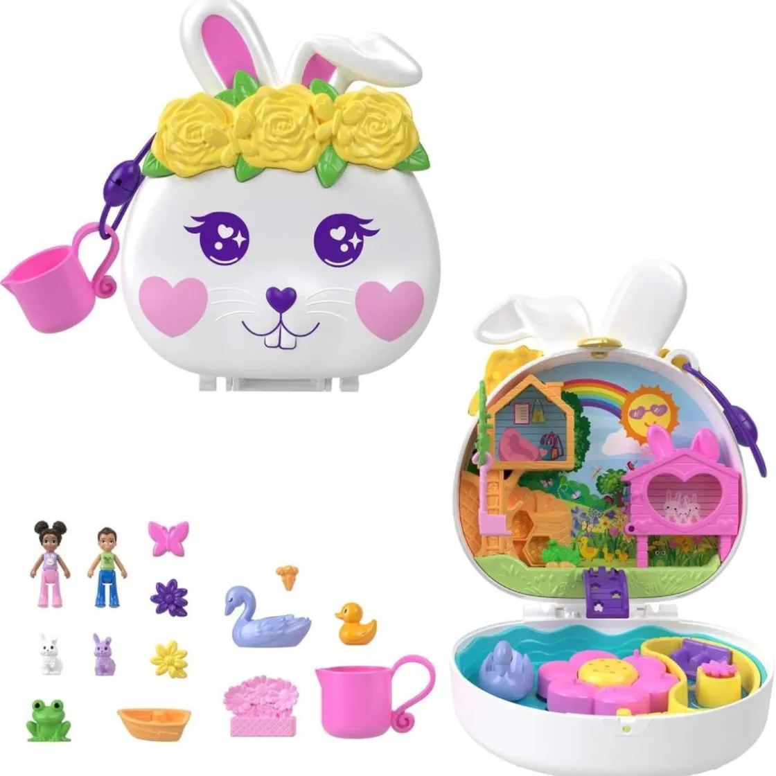 MATTEL Polly Pocket - Playset con 2 muñecas y accesorios (varios modelos)* Coleccionables Y Mini Mundos