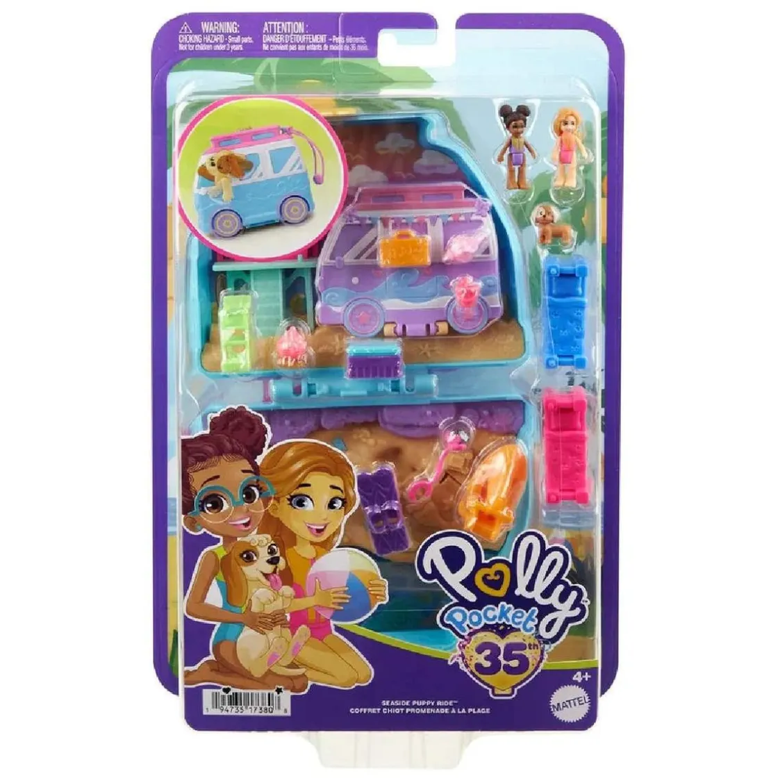 MATTEL Polly Pocket - Playset con 2 muñecas y accesorios (varios modelos)* Coleccionables Y Mini Mundos