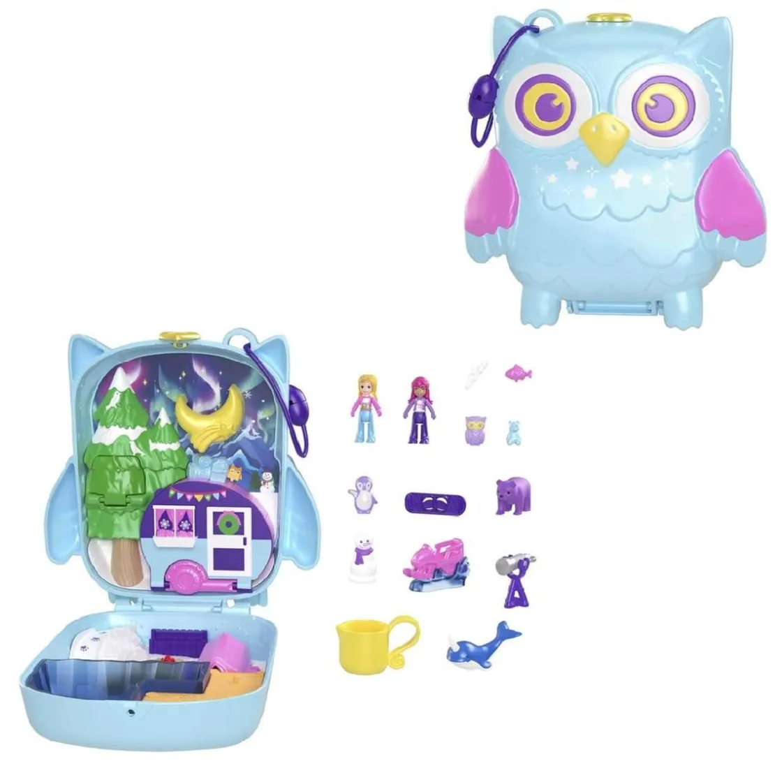 MATTEL Polly Pocket - Playset con 2 muñecas y accesorios (varios modelos)* Coleccionables Y Mini Mundos