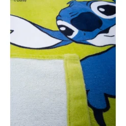 Prenatal Poncho Stitch Azul Verdoso para Playa