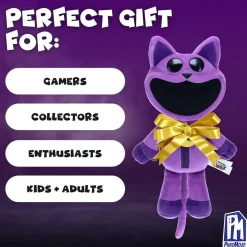 TOY PARTNER Poppy Playtime - Peluche Deluxe Catnap* Merchandising|Friki Zone
