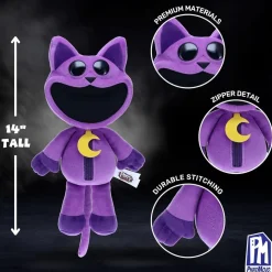 TOY PARTNER Poppy Playtime - Peluche Deluxe Catnap* Merchandising|Friki Zone