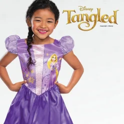 PRINCESAS DISNEY - Disfraz Princesa Rapunzel 3-4 años* Disfraces|Halloween