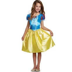 PRINCESAS DISNEY - Disfraz infantil Blancanieves 7-8 años* Disfraces|Halloween