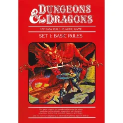 ABYSSE CORP Póster de reglas básicas Dungeons & Dragons 91,5 x 61 cm