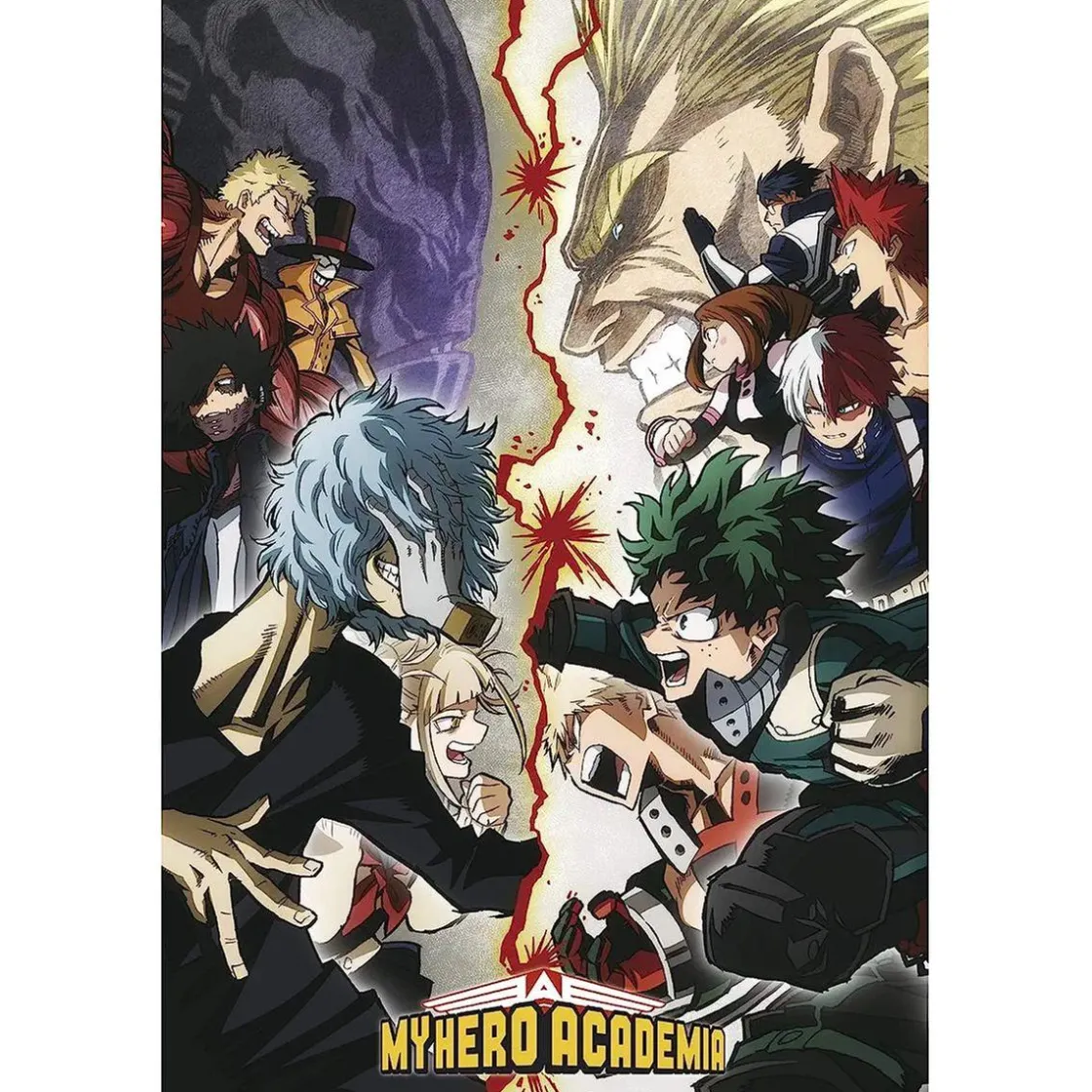 ABYSSE CORP Póster My Hero Academia Heroes vs Villanos 61 x 91.5 cm