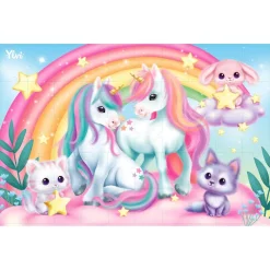 DEPESCHE Puzzle 50 piezas Ylvi unicornio