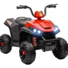 AIYAPLAY Quad eléctrico para niños Rojo y Negro* Vehículos De Batería O A Pedales