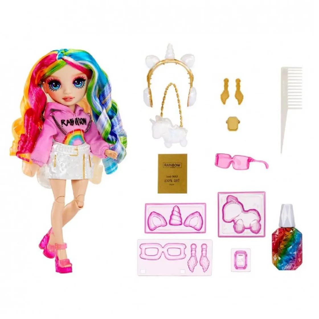 RAINBOW HIGH - Creative Crystals - Amaya Raine