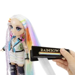 RAINBOW HIGH - Muñeca Hair Studio* Coleccionables Y Mini Mundos