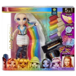 RAINBOW HIGH - Muñeca Hair Studio* Coleccionables Y Mini Mundos