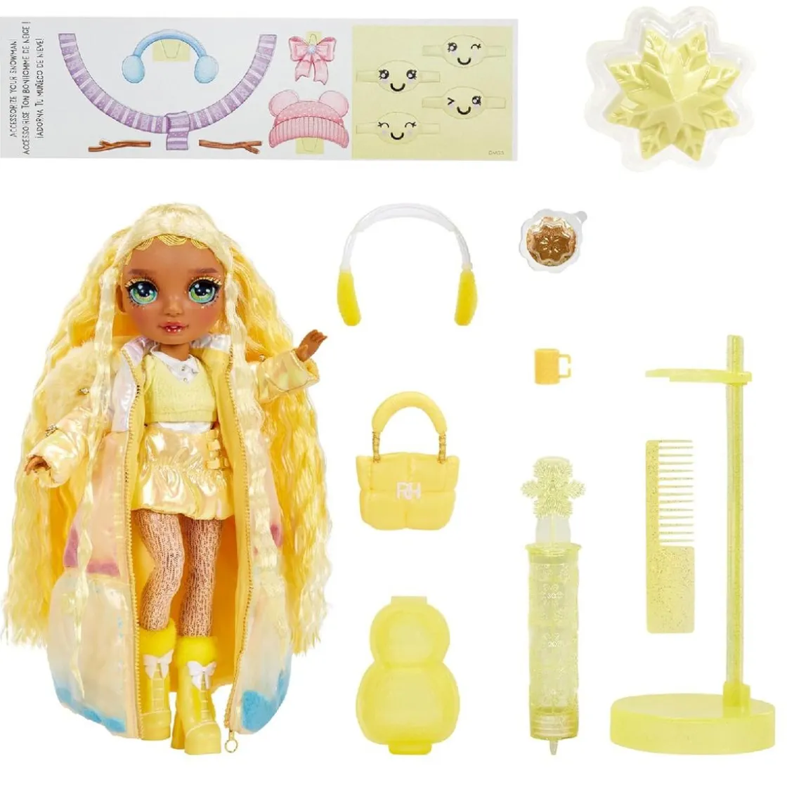 RAIMBOW HIGH Rainbow High - Sunny Madison - Muñeca Winter Wonderland* Muñecas