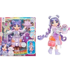 RAIMBOW HIGH Rainbow High - Violet Willow - Muñeca Winter Wonderland* Muñecas