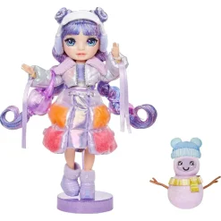 RAIMBOW HIGH Rainbow High - Violet Willow - Muñeca Winter Wonderland* Muñecas