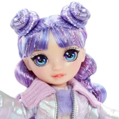 RAIMBOW HIGH Rainbow High - Violet Willow - Muñeca Winter Wonderland* Muñecas