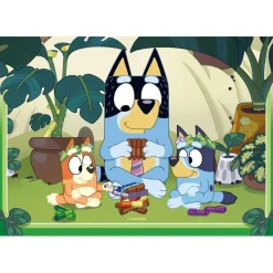 RAVENSBURGER IBÉRICA Ravensburger - 2 puzzles 24 piezas Bluey* Juegos Y Puzzles