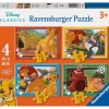RAVENSBURGER IBÉRICA Ravensburger - 4 puzzles progresivos El Rey León