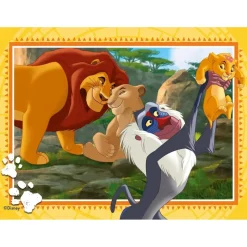 RAVENSBURGER IBÉRICA Ravensburger - 4 puzzles progresivos El Rey León