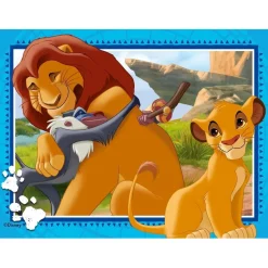 RAVENSBURGER IBÉRICA Ravensburger - 4 puzzles progresivos El Rey León