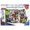RAVENSBURGER IBÉRICA Ravensburger - Avengers - Pack 3 puzzles 49 piezas* Juegos Y Puzzles
