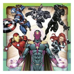 RAVENSBURGER IBÉRICA Ravensburger - Avengers - Pack 3 puzzles 49 piezas* Juegos Y Puzzles