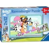 RAVENSBURGER IBÉRICA Ravensburger - Bluey - Puzzle infantil de 2x12 piezas, colección Ravensburger Bluey ㅤ* Juegos Y Puzzles