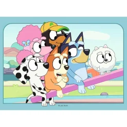 RAVENSBURGER IBÉRICA Ravensburger - Bluey - Puzzle infantil de 2x12 piezas, colección Ravensburger Bluey ㅤ* Juegos Y Puzzles