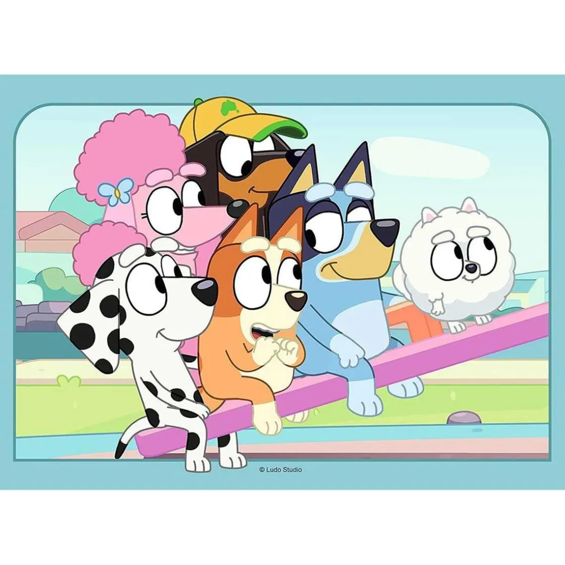 RAVENSBURGER IBÉRICA Ravensburger - Bluey - Puzzle infantil de 2x12 piezas, colección Ravensburger Bluey ㅤ* Juegos Y Puzzles