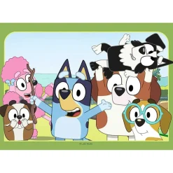 RAVENSBURGER IBÉRICA Ravensburger - Bluey - Puzzle infantil de 2x12 piezas, colección Ravensburger Bluey ㅤ* Juegos Y Puzzles