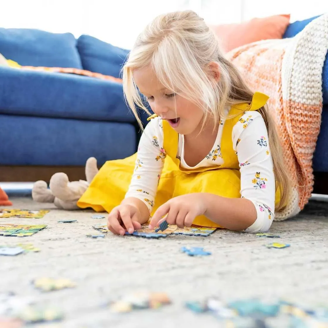 RAVENSBURGER IBÉRICA Ravensburger - Bluey - Puzzle infantil de 2x12 piezas, colección Ravensburger Bluey ㅤ* Juegos Y Puzzles