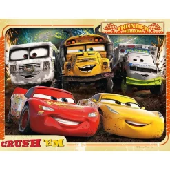 RAVENSBURGER - Cars - Puzzle 4 in a box* Juegos Y Puzzles
