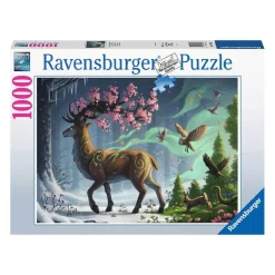 RAVENSBURGER IBÉRICA Ravensburger - Ciervo en primavera - Puzzle 1000 piezas