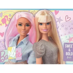 DEVIR Ravensburger - Colección de puzzle Barbie 4x100 piezas ㅤ