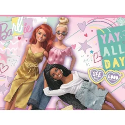 DEVIR Ravensburger - Colección de puzzle Barbie 4x100 piezas ㅤ