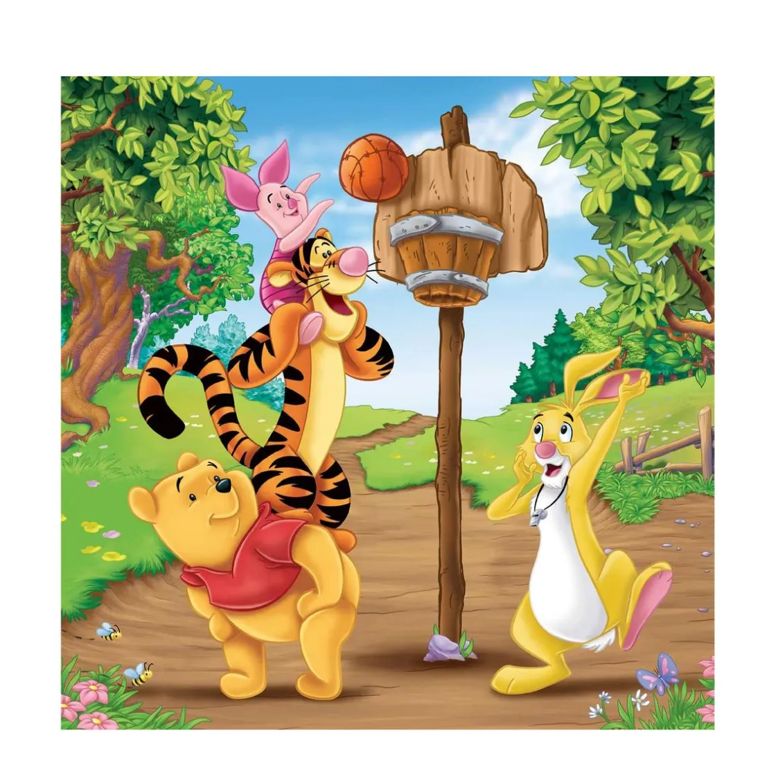 RAVENSBURGER IBÉRICA Ravensburger - Día del deporte - Puzzle 3x49 piezas Winnie the Pooh* Juegos Y Puzzles