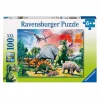 RAVENSBURGER IBÉRICA Ravensburger - Dinosaurios - Puzzle 100 piezas XXL* Juegos Y Puzzles