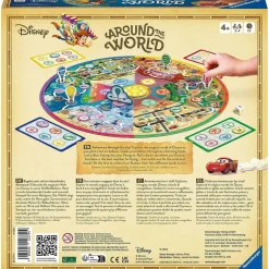 RAVENSBURGER IBÉRICA Ravensburger - Disney Around the World Juegos de Mesa ㅤ* Juguetes Educativos Y Libros|Juegos Y Puzzles