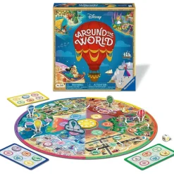 RAVENSBURGER IBÉRICA Ravensburger - Disney Around the World Juegos de Mesa ㅤ* Juguetes Educativos Y Libros|Juegos Y Puzzles