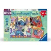 RAVENSBURGER - Disney Stitch - Puzzle 3 x 49* Juegos Y Puzzles