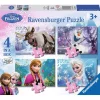 RAVENSBURGER - Frozen - Puzzle 4 in a box