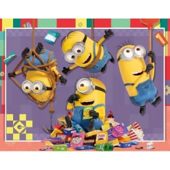RAVENSBURGER - Gru - Puzzle 4 in a box Mi Villano Favorito 4* Juegos Y Puzzles