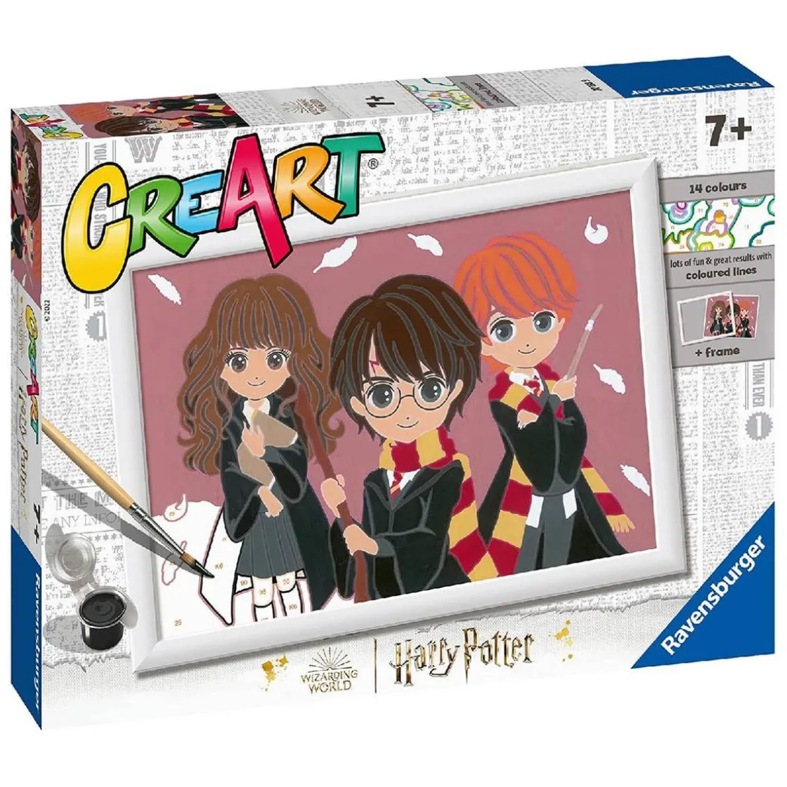 RAVENSBURGER IBÉRICA Ravensburger - Harry Potter - El trío mágico CreArt
