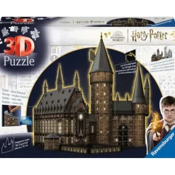 VTECH Ravensburger - Harry Potter - Puzzle 3D Castillo de Hogwarts: Night Edition (540 piezas) ㅤ* Juegos Y Puzzles