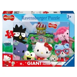 RAVENSBURGER IBÉRICA Ravensburger - Hello Kitty - Puzzle gigante 24 piezas